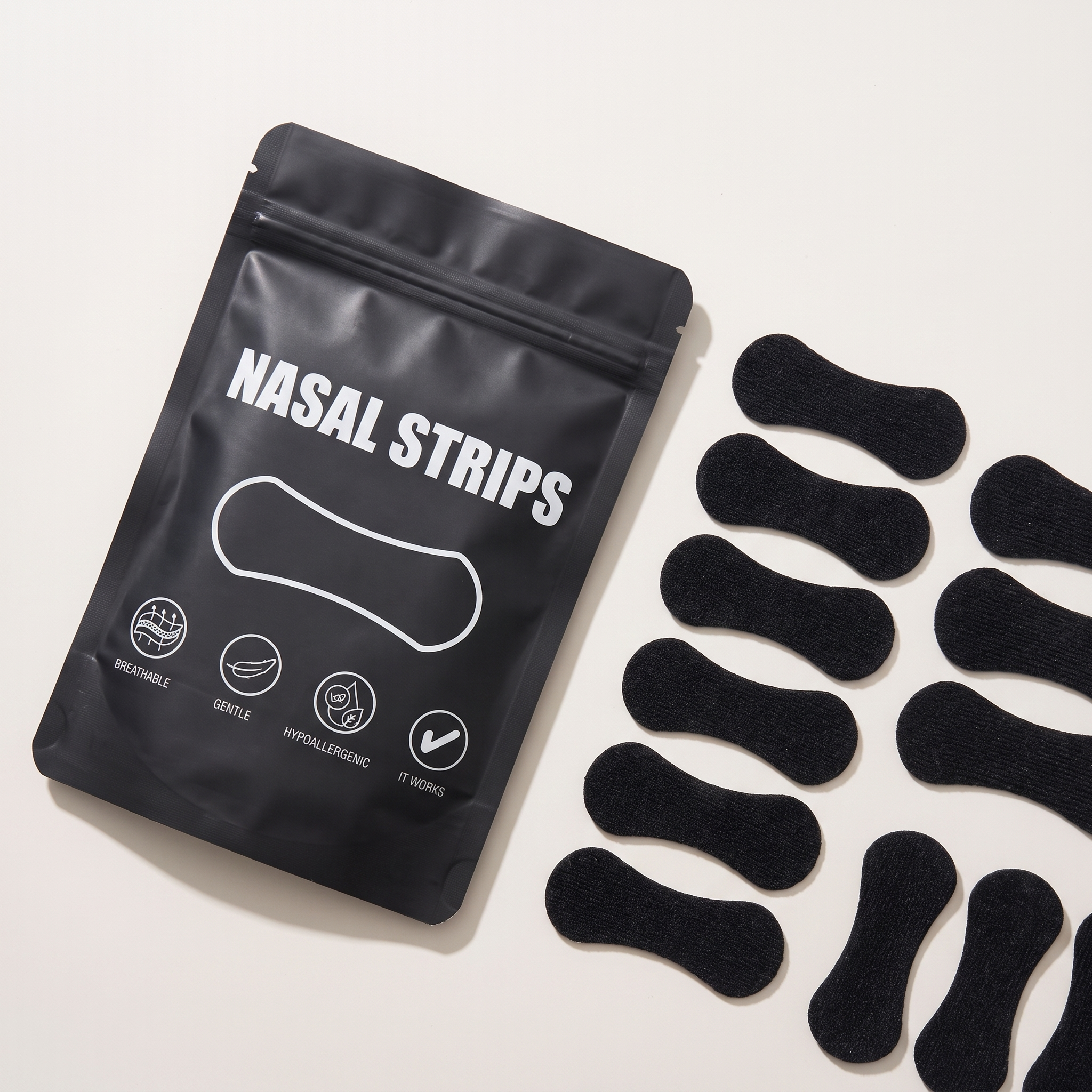 Imaeris Premium Nasal Strips pack, front view